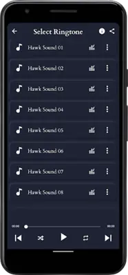 Hawk Sounds android App screenshot 2